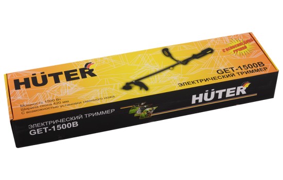 Электрический триммер Huter GET-1500B