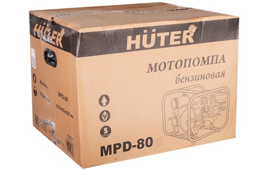 Мотопомпа Huter MPD-80 для грязной воды