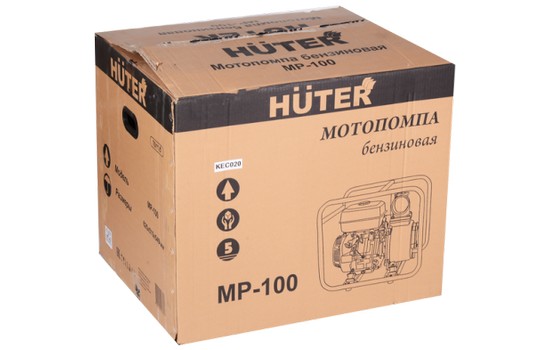 Мотопомпа Huter MP-100